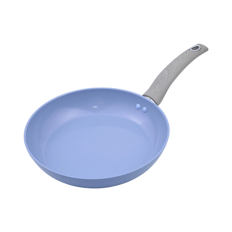 Forged aluminyo cookware set na may sariwang asul na ceramic coating