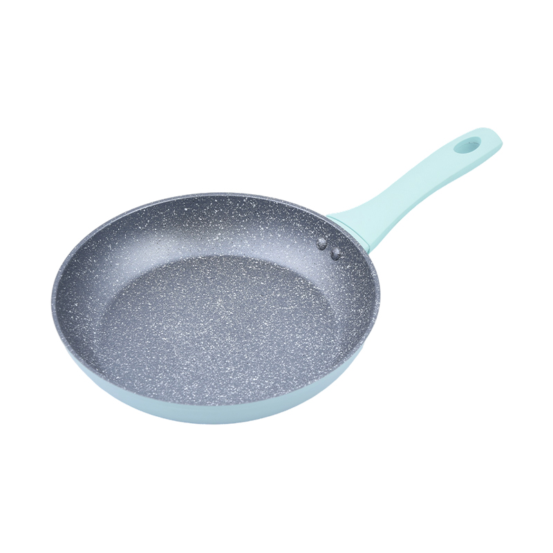 Forged aluminyo fry pan grey marmol