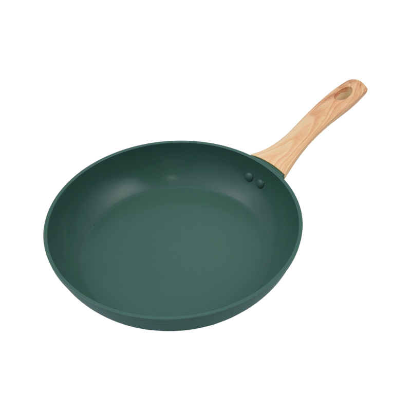 Forged aluminyo cookware set na may kagubatan berde nonstick coating