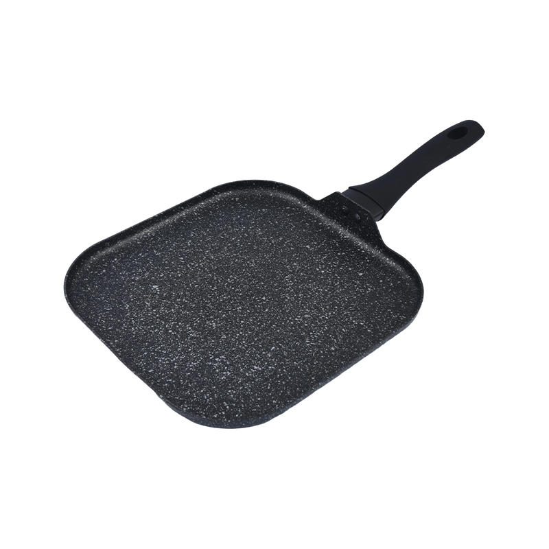 Pinindot ang aluminyo grill pan